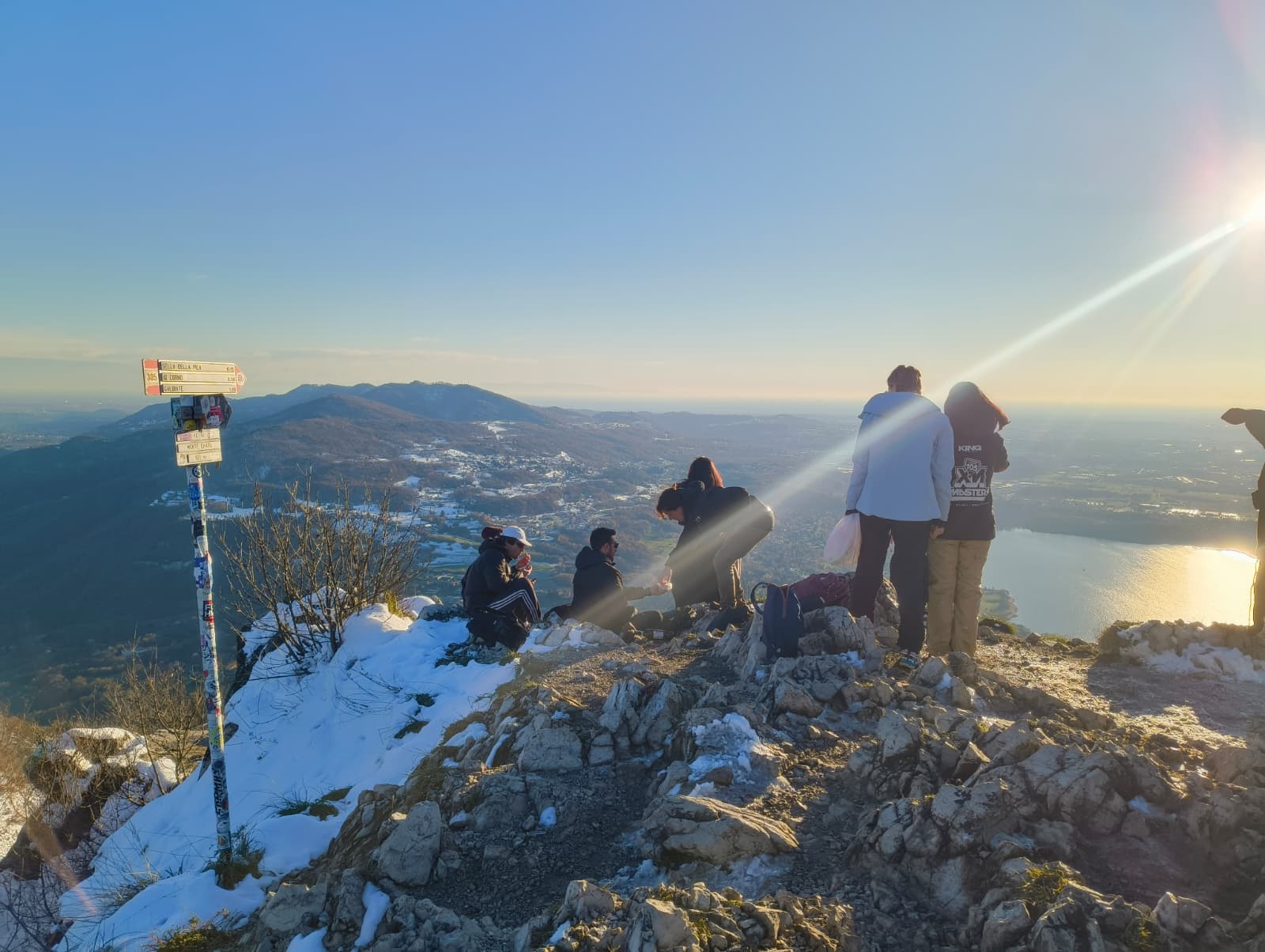 Foto n° 8 del trekking Monte Barro Innevato